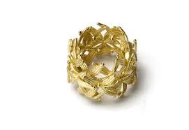 Klimt02 Net Zwetelina Alexieva Metal Art Jewelry Plant Jewelry Jewelry Art