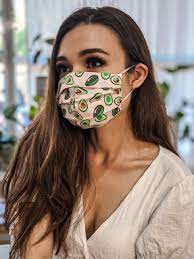 Cloth face mask reusable, face masks washable, adjustable cute dust mask face covering with 2pc pm2.5 carbon filters for women girls working out. Where To Buy Locally Designed Reusable Face Masks Queensland