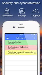 Fnotes New Style Notes With Its Minimalistic Design And Dropbox Integration Iphone Apps Free Colorful Notes Iphone Deals