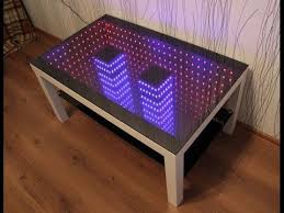 2 Nezavisimye Podsvetki Infinity Mirror Table Stolik S Podsvetkoj Beskonechnosti Youtube Infinity Mirror Diy Infinity Mirror Table Mirror Table Diy
