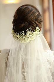 Pin By Creative Deejays On Details Indian Bridal Hairstyles Veil Hairstyles Christian Bride