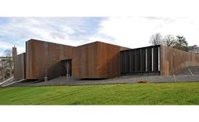 Dark Arts A New Museum Dedicated To Pierre Soulages Echoes The Artist S Colour Palette Architecture Architecture Wallpaper Modern Architecture