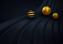 Download Abstract Background With 3d Spheres Graphic By Inkwellapp Creative Fabrica PSD Mockup Templates