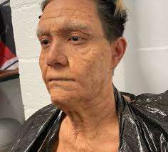 Got to do a fun old age makeup