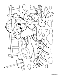 Free coloring sheets to print and download. Dinosaur Paleontologist Digging Dinosaur Fossil Coloring Pages Printable