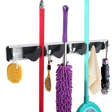 Robot Check Garage Storage Organization Mop Holder Garage Storage Hooks