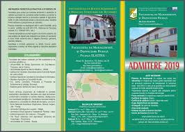 Viitorul începe cu facultatea de management din snspa! Facultatea De Management Inginerie EconomicÄ In AgriculturÄ Èi Dezvoltare RuralÄ Filiala Slatina Admitere 2019 Olt Alert
