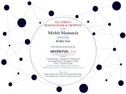 The singapore monetary authority also has a reasonably soft commitment to the exchange but regularly issues warnings about the risks to the public. Inventus Law Sponsors Blockchain Crypto Talk In Singapore Inventus Law