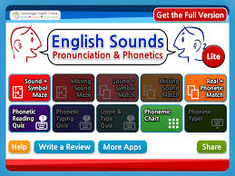 English Sounds Pronunciation Phonetics Hd Iphone Ipad
