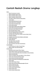 Maybe you would like to learn more about one of these? Contoh Naskah Drama Lengkap