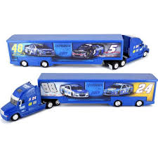 If you've ever wondered where nascar racecars get their numbers, you're not alone. Lionel Racing Team Hendrick Motorsports 2017 Nascar 1 64 Scale Truck Hauler Walmart Com Walmart Com