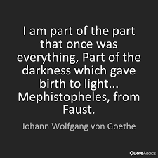 It looks like we don't have any quotes for this title yet. Quotes About Mephistopheles 26 Quotes