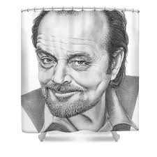 Jack Nickolson #3 Shower Curtain
