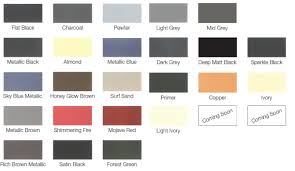 66 Complete Stove Bright Paint Color Chart