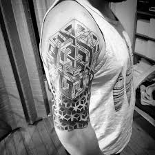Check spelling or type a new query. 50 Geometric Arm Tattoo Designs For Men Bicep Ink Ideas