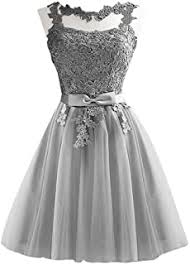Una via di mezzo stilosa al classico bianco e al drastico nero? Amazon It Abito Da Sposa Grigio Vestiti Donna Abbigliamento