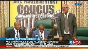 Ace magashule granted r200k bail. Encanews Anc Secretary General Ace Magashule S Sons Have Reportedly Benefited From Covid 19 Contracts In The Free State Shahanr Has More Courtesy Dstv403 Facebook