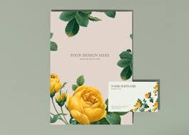 Check spelling or type a new query. Business Card Mockup Floral Images Free Vectors Stock Photos Psd
