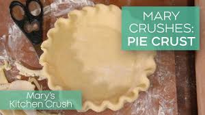This blueberry pie with a homemade flaky pie crust is so delicious that marriage proposals have been offered to the baker. Mary Crushes Pie Crust Youtube Pie Crust Mary Berry Recipe Pie