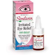 Similasan Pink Eye Relief Eye Drops 0 33 Oz Walmart Com Natural Pink Eye Remedy Irritated Eye Eye Relief