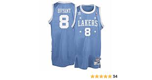 From mpls blue throwback, to team usa, and more. Amazon Com Adidas Kobe Bryant Los Angeles Lakers Light Blue Throwback Swingman Jersey X Large Clothing