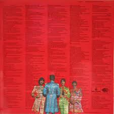 The Beatles Sgt Pepper S Lonely Hearts Club Band Album Cover The Beatles Sgt Pepper S Lonely Hearts Club Band 1967 Back Album Cover Design By Peter Blake Lonely Heart Sgt Peppers Lonely Hearts Club Band The Beatles