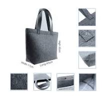 Felt Tote Bags Felt Bags For Grocery Shopping Felt Bags