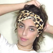 Headband, Turban Twist, Tiger Print, Hair Accessory, Boho Style, Exercise,  Yoga, Hair Band, Hair Wrap, Noggin Gear