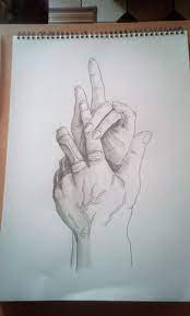 Faltvorlage briefumschlag kostenlos zum ausdrucken. Dessin De Deux Mains Couple Avec Leger Trait Rouge Pour Finir Colorier Votre Rose Avec Un Rouge Ou Rose Plus Sombre Vers Le Milieu Et Plus Pro Players Roommate