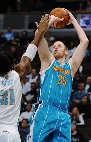 chris kaman keeps falling down new orleans hornets depth