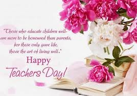 Happy teacher's day to my favorite teacher! Happy Teachers Day Quotes Wishes Images And Messages