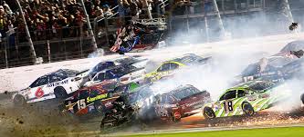 And like any pack race, there are big crashes. Austin Dillon Walks Away From Huge Nascar Crash