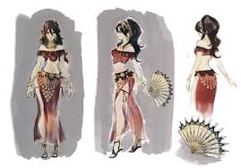 Primrose Azelhart Concept Art From Octopath Traveler Art Artwork Gaming Videogames Gamer Gameart Concep Octopath Traveler Anime Dancer Egypt Concept Art