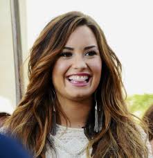 Famous Singer Demi Lovato Hair Demi Lovato Highlights Brown Hair