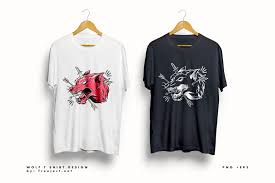 Download Free Download Wolf T Shirt Template Design Vector Png File