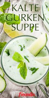 Sommer Rezepte Gurken Joghurt Suppe Freundin De Rezepte Kochen Und Backen Gurke