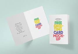 Download Free Greeting Card Mockup Zippypixels Free Greeting Cards Birthday Card Template Free Postcard Mockup