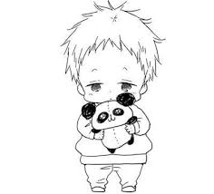 Anime Black And White Boy Drawings Imagem De Anime Black And White And Gakuen Babysitters Anime Baby Anime Chibi Gakuen Babysitters
