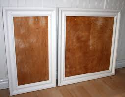 Secure wood blocks from the back of the door with small nails. Low Cost Bathroom Updates Add Trim To Plain Cabinets Doors Via Drab To Fab Kitchen Redo Plain Kitchen Cabinets Diy Kitchen Cabinets