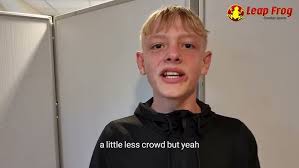 Alfie Baker after his tough fight