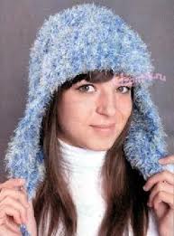 шапки ушанки вязаные спицами женские с описанием и фото Vyazanie Besplatnye Shemy Berety Shapki Shlyapy Uzorchik Ru Stranica 3 Shapka Ushanka Zhenskaya Shlyapa Shapka