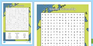 In being a citizen of the world, you must respect cultural diversity and different cultures, and you must respect the rights of the different governments of the world. Global Citizenship Worksheet Teacher Made
