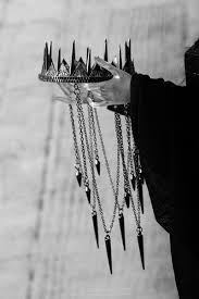 Black And White Crown Aesthetic Black And White Crown And Magic Afbeelding Dark Queen Dark Aesthetic Headpiece