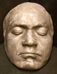 Beethoven's life mask, from a mold made in 1812.