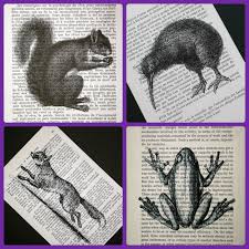 Spice Up Your Walls With Prints Of Your Favorite Animals Dozens Of Critters To Choose From At Crowbiz Funky Art Festive Crafts Teaching Art