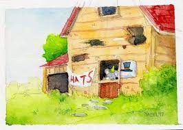 Hat Mouse Watercolor Illustration Stardew Valley Watercolor Etsy In 2021 Stardew Valley Fanart Stardew Valley Gaming Wall Art