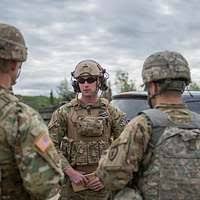 Married medics 1st Lt. Grant Restuccio of the Landstuhl
