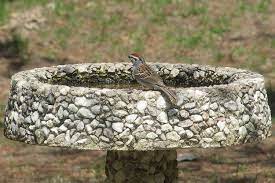 However, if you happened to be skilled in that area then this would be an awesome bird bath to make. All About Concrete Bird Baths