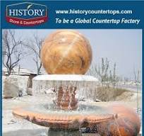 History Stone China Huian Factory Carved Fountain, Quality Guaranteed  Yellow Granite Fountain with Exquisite Sculptured Western Man Statue with  Low ...