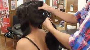 Myself, as a 12 year kiddo had a waist length my hair has a great ability to grow long fast, which is of course gifted by my mom who has knee length hair. Haircut Stories Epi 9 Thick Long Hair To Micro Short Haircut Youtube